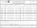 Taxpayer Information Worksheet - City Of Cincinnati Income Tax Division