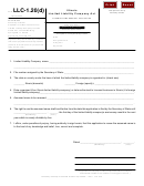 Form Llc-1.20(d) - Assumed Name Renewal Application