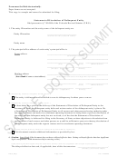 Statement Form Of Dissolution Of Delinquent Entity