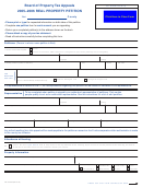 Fillable Form 150-310-063 - Real Property Petition - 2005-2006 Printable pdf
