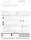 Report Of Changes Form