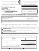 2008 Real Estate Assessment Appeal Application - Virginia Department Of Tax Administration
