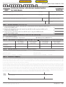 Form 8453-ol - California Online E-file Return Authorization For Individuals - 2007