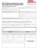 Form L-4156 - Notice Of Property Incorrectly Reported Or Omitted From The Assessment Roll Filed By A Person Other Than The Owner, Assessor Or Equalization Director