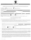Request To Change Eft Payment Method And/or Bank Information Form - 2002