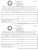 Form 604-Certificate Of Exemrtion Printable pdf