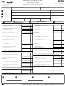 Form 725 - Individually Owned Corporation Income Tax Return - 2005 Printable pdf