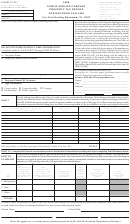 Form 61a202 - Public Service Company Property Tax Return For Railroad Car Line - 2008