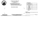 Prepared Food / Beverage Tax Return Form - County Of James City Printable pdf