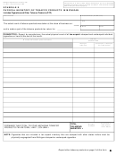Form Mf 47 - Schedule E Physical Inventory Of Tobacco Products In Michigan - Michigan Department Of Treasury, Michigan