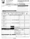 Combined Quarterly City Tax Return Form - City Of Aberdeen