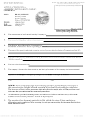 Articles Of Termination For A Domestic Limited Liability Company Form - Montana Secretary Of State