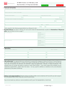 Form D-2848 - Power Of Attorney And Declaration Of Representation - District Of Columbia