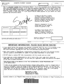 Form Ct Uc-2mag - Sample Magnetic Payment Voucher - Department Of Labor