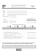 Form 245-s - Individual Quarterly Estimate Form