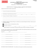 Form Lp-4 - Certificate Of Cancellation Of Limited Partnership