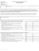 Form 04-522.2 - Inventory Report - Cigarette And Tobacco Products Tax - State Of Alaska - Department Of Revenue