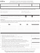 Form Cit-5 - Qualified Business Facility Rehabilitation Credit - 2016 Printable pdf