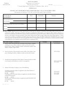 Form 041 - Filing Of Information Pertaining To A Control Bid - 1999