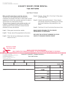 Form Dr 1480 - County Short-term Rental Tax Return Form - Colorado Department Of Revenue, Clorado