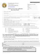 Ets Form 027 - Sales Use Tax License Application Direct Pay Permit