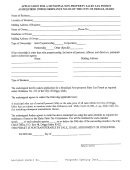 Application For Municipal Non-property Sales Tax Permit As Required Under Ordinance No.215 Of The City Of Driggs, Idaho Form - Idaho