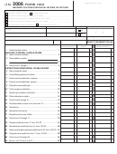 Form 104x - Amended Colorado Individual Income Tax Return - 2006