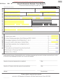 Sd Eform - 1284 V2 - South Dakota Estate Tax Return Form