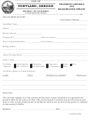 Form L-150u - Transient Lodgings Tax Registration Update
