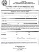 Electronic Payment System Authorization Form