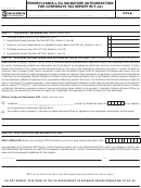 Form Pa-8879-C - Pennsylvania E-File Signature Authorization For Corporate Tax Report Rct-101 - 2014 Printable pdf
