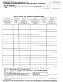 Form Boe-531-l - Schedule L - Detailed Adjustment Of The 1% Combined State And Uniform Local Sales And Use Tax Allocations
