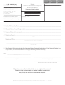 Form Lp 108.5(e) - Assumed Name Renewal Application
