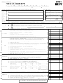 Form Ct-1040nr/py - Nonresident Or Part-year Resident Income Tax Return - 2001