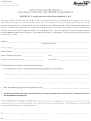 Form 51a300 - Application For Preapproval For Energy Efficiency Machinery Or Equipment