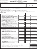 Form Ct-1120x - Amended Corporation Business Tax Return - 2014