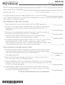 Fillable Form Ia 133 - Iowa New Jobs Tax Credit - 2016 Printable pdf