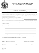 Affidavit Of Exemption Form - 2000
