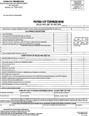Form Act 738 - Sales And Use Tax Return - Parish Of Terrebonne, Louisiana