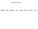 Auld Lang Syne (bb) Chord Chart