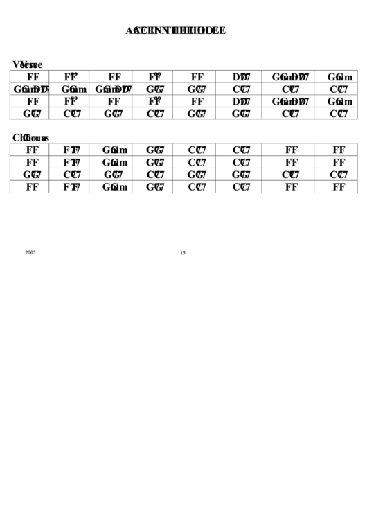 Ace In The Hole Chord Chart Printable pdf