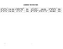 Abide With Me Chord Chart