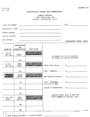 Form 66 - 009 - Mississippi State Tax Commission Form
