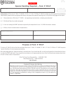 Form It Help - Special Handling Required Form