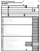 Form Ar1100ct - Corporation Income Tax Return - 2001 Printable pdf