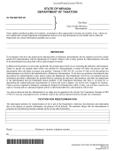 Form Det - 01.03 - Universal Petition For Redetermination Form