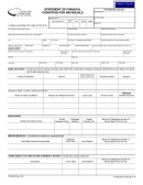 Form 150-960-009 - Statement Of Financial Condition For Individuals Form