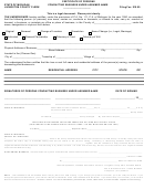 Certificate Of Persons Conducting Business Under Assumed Name Form
