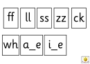 Spelling Frame Abc Template (ff, Ll, Ss - Without Coloring)
