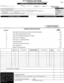 Business And Occupation (gross Sales) Tax Form - City Of Wheeling